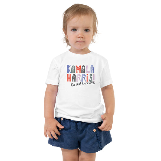 'For Real' toddler short sleeve t-shirt